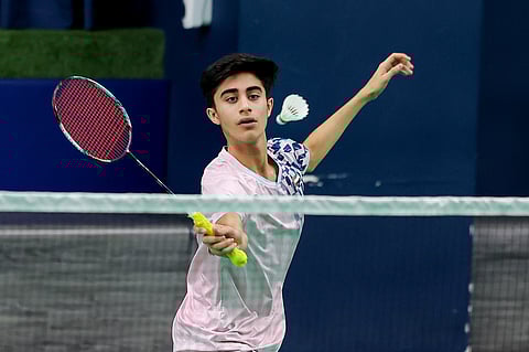 Riyan Malhan during a practice session at Dragon Mall 2 in Dubai. 