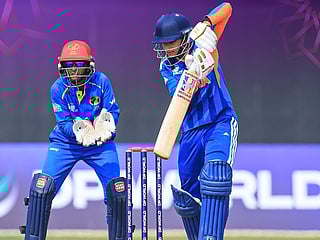 Samaira Dharindharka chipped in with 34 as UAE overhauled the target in 19.2 overs.

