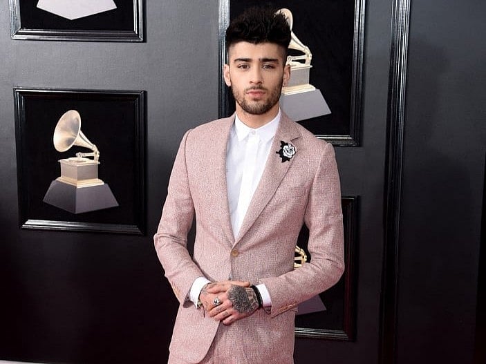 Zayn Malik at the 60th Annual GRAMMY Awards 