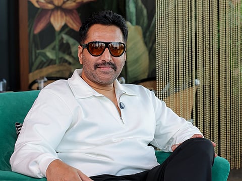 Malayalam actor Rahman during an interview with Gulf News in Dubai