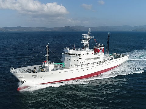 Photo shows a Japanese fisheries inspection vessel. The incident involving Japanese authorities seizing a Chinese fishing boat and arresting its captain reportedly took place on Thursday inside Japan's exclusive economic zone off Nagasaki Prefecture, 89.4 nautical miles (165 kilometres) south-southwest of the island of Meshima, it added.