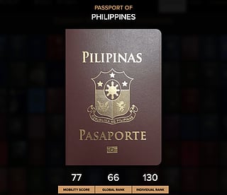 Philippine passport further improves in global rankings: The latest improvement is based on the live "dashboard" of Passport Index.