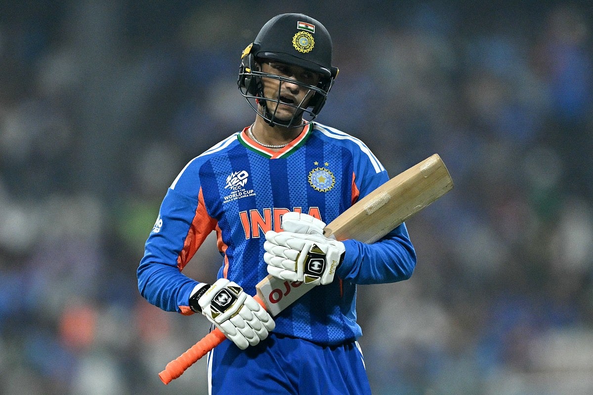 India's Abhishek Sharma got out on duck again