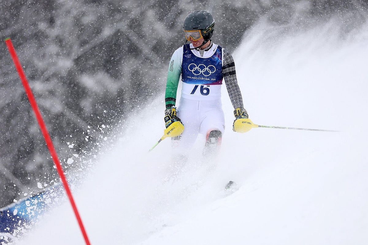 Alex Astridge made history with his appearance at the Winter Olympics 