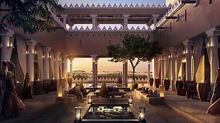 An artist’s impression of the Langham, Diriyah, set to launch in 2028.