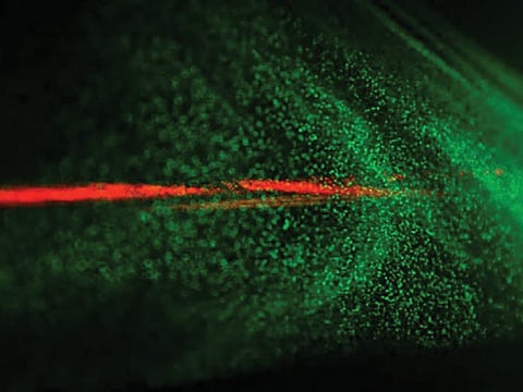 UAE tests use of lasers to stimulate rainfall