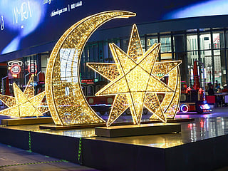 Ramadan decorations in Dubai