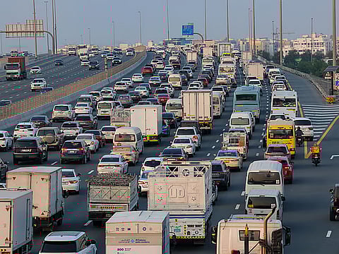 UAE traffic alert: Delays hit Dubai-Sharjah commuters on E311, Al Ittihad and Sheikh Zayed Road