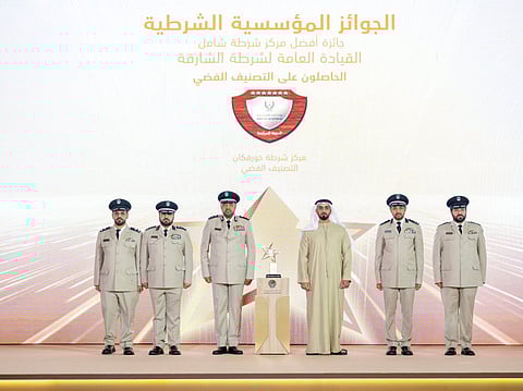 Sharjah Police earn three excellence awards