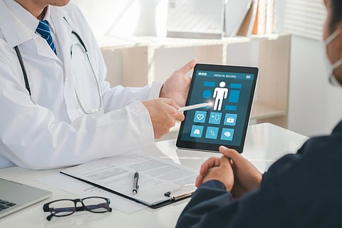 Through a smart digital platform, professionals can apply for health screenings based on their selected profession.