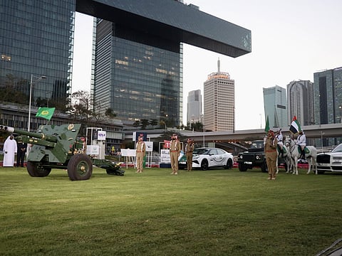 Dubai Police's mobile Ramadan cannon begins emirate-wide tour