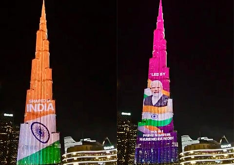 Indian Consulate in Dubai shared the video on X. 