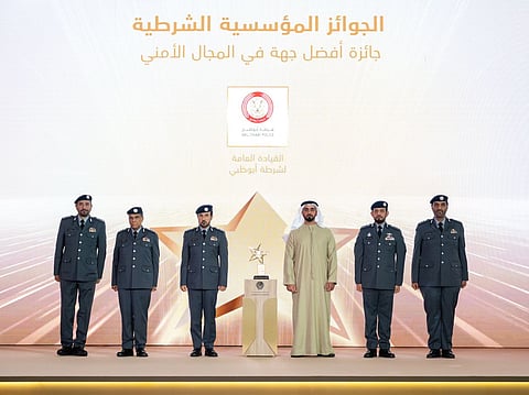 Abu Dhabi police win 19 awards at minister of interior excellence ceremony