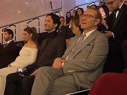Kevin Spacey attending the premiere of 'The Portal of Force' at Theatre of Digital Art (TODA) in Dubai, February 21st, 2026