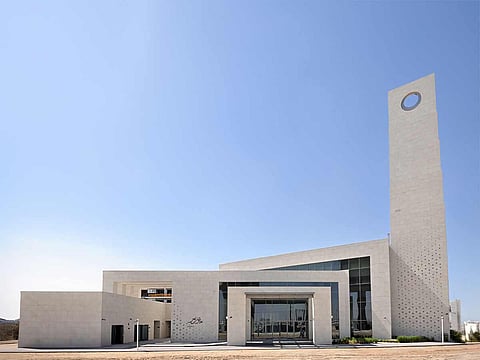 The new Zamzam mosque in Al Barsha offers modern facilities and space for 850 residents.