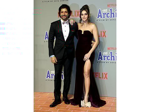 Farhan Akhtar, Shibani Dandekar (File photo/ANI)