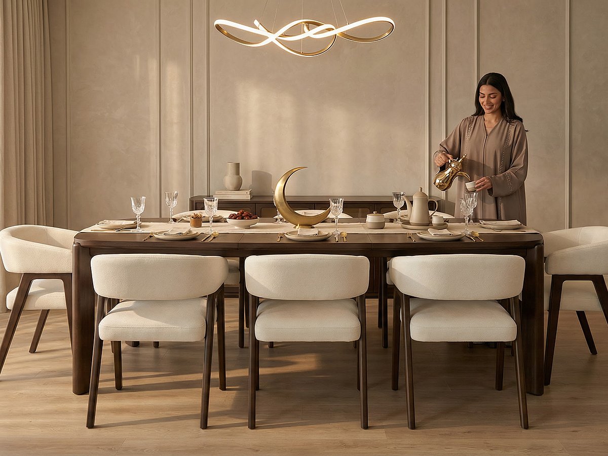Ramir, part of Homes r Us' Ramadan Collection, is designed with smaller homes in mind