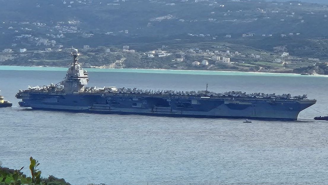 Iran-US tensions: USS Ford arrives, sends clear signal