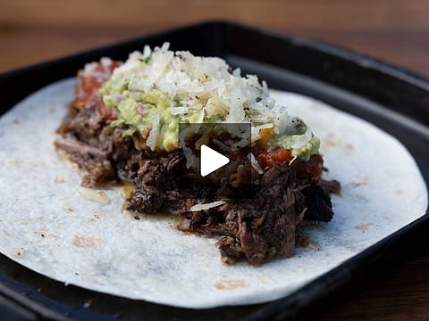 Grill & Thrill: Braised short rib tacos with a zesty twist