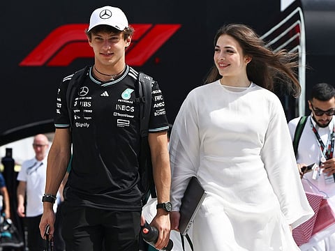 Kimi Antonelli’s girlfriend announces break-up with Mercedes F1 driver