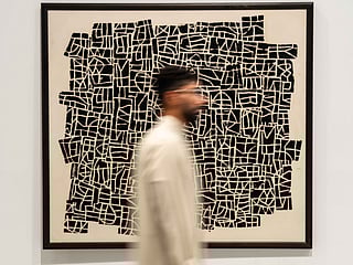 Dubai Collection Nights - Moustafa Fathi, Oil on Canvas, from the private collection of Sheikh Mohammed.