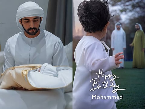 Sheikh Hamdan marks son Mohammed's birthday with a journey through time