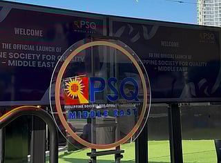 The Philippine Society for Quality has officially launched its Middle East arm at the Coca-Cola Arena in Dubai
