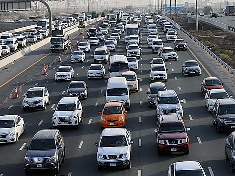 The RTA urged motorists to allow extra travel time and use alternative routes where available.