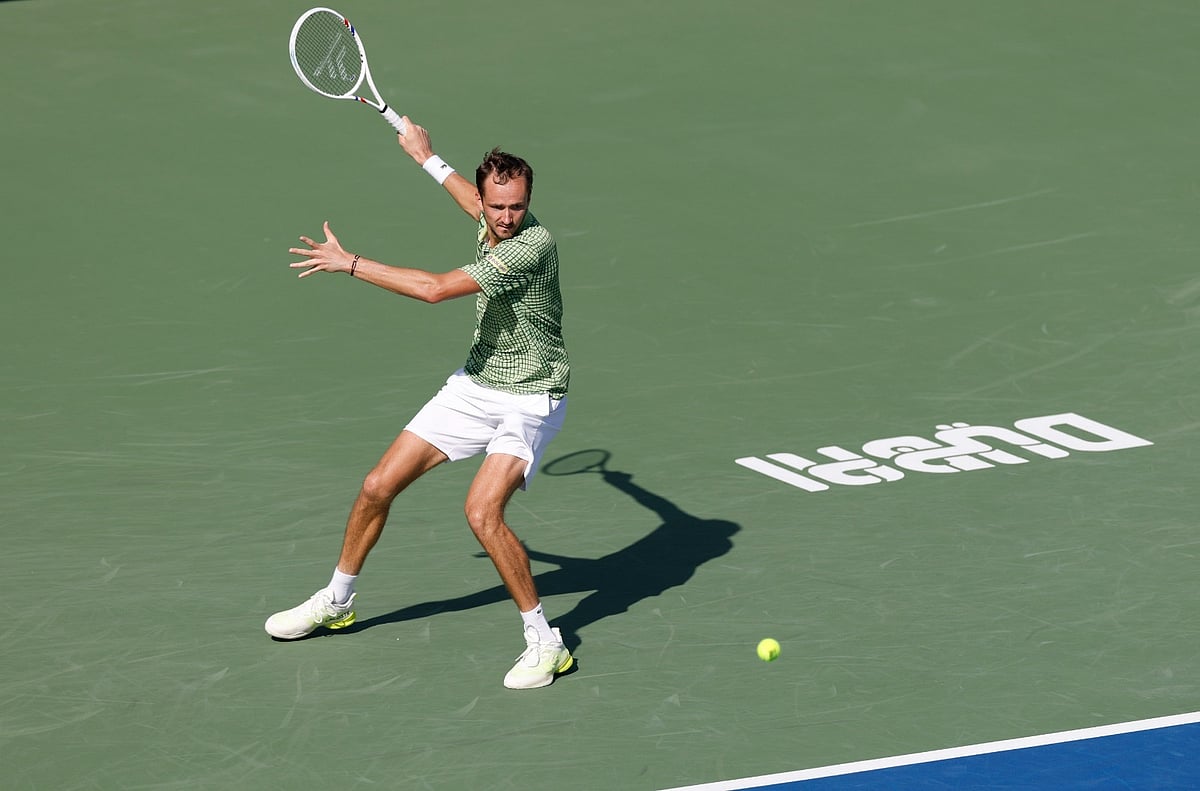 Medvedev beats Jenson Brooksby in Dubai Championships