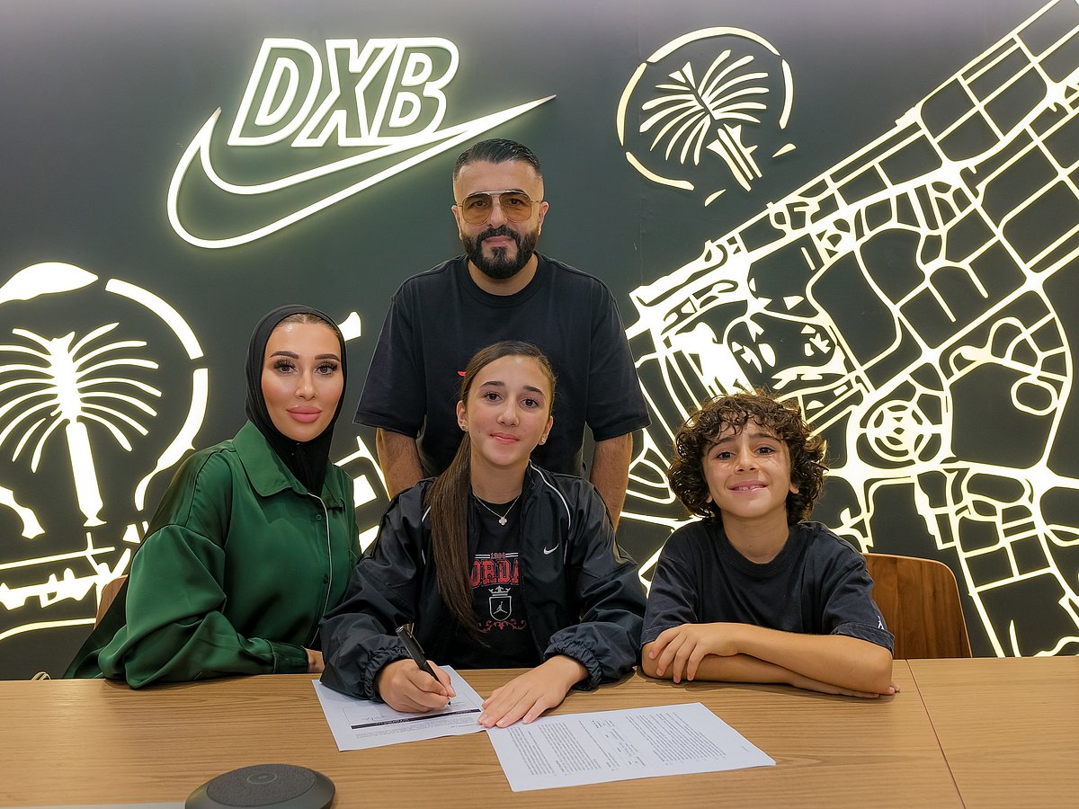 Dubai based siblings become Nike MENA Football Athletes