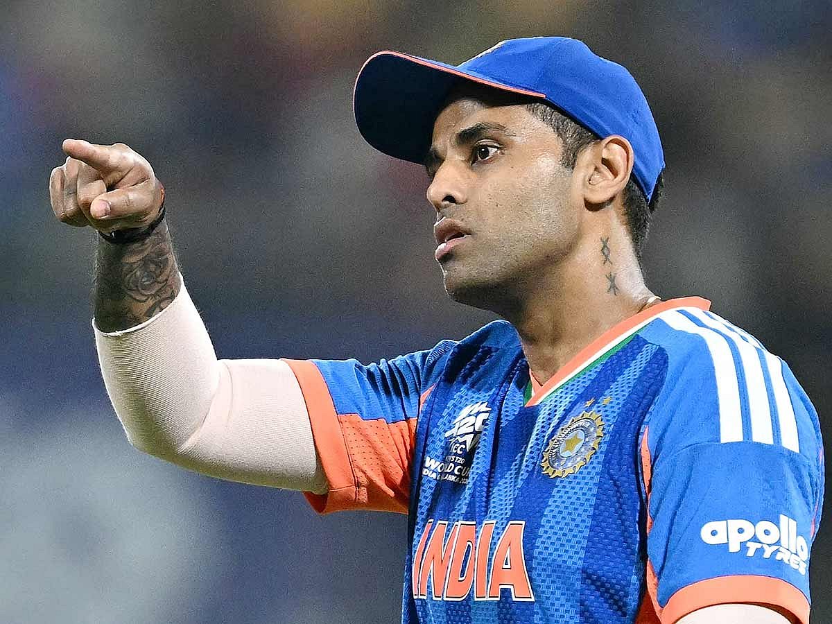 India's captain Suryakumar Yadav 