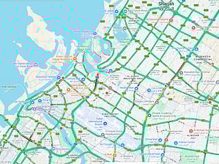 Sharjah-Dubai rush hour sees major slowdowns