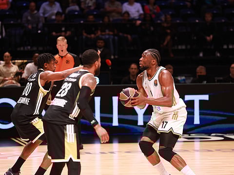 Kabengele was one of Dubai's star players in their win over Lyon 