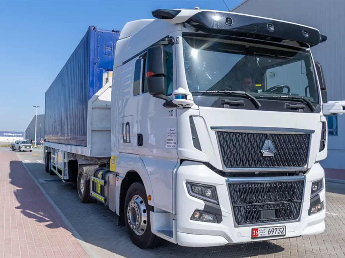 Self-driving freight trucks begin pilot in Abu Dhabi