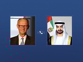 UAE, Germany leaders discuss Iranian attacks