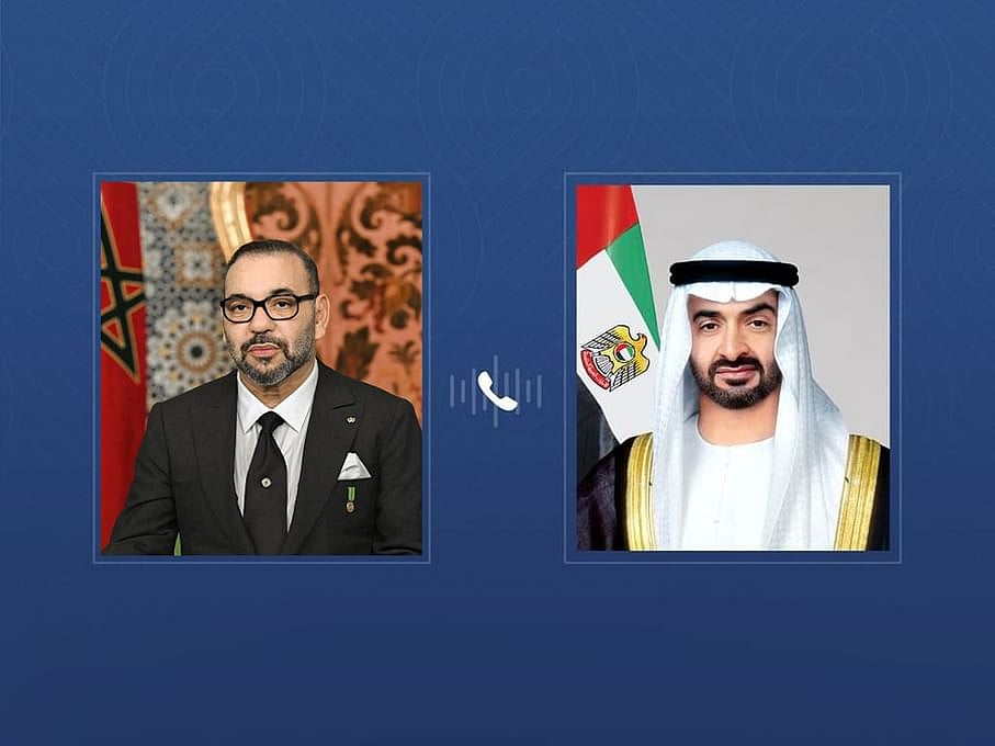 UAE, Morocco leaders discuss Iranian attacks