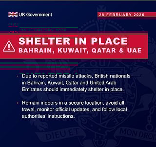 Citizens of the UK have been advised to remain indoors and avoid all travel. 