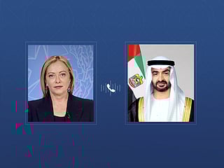 UAE President, Italy PM discuss regional developments