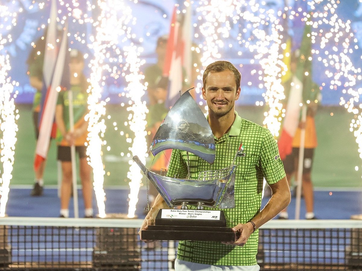 Medvedev wins the Dubai Duty Free Tennis Championships