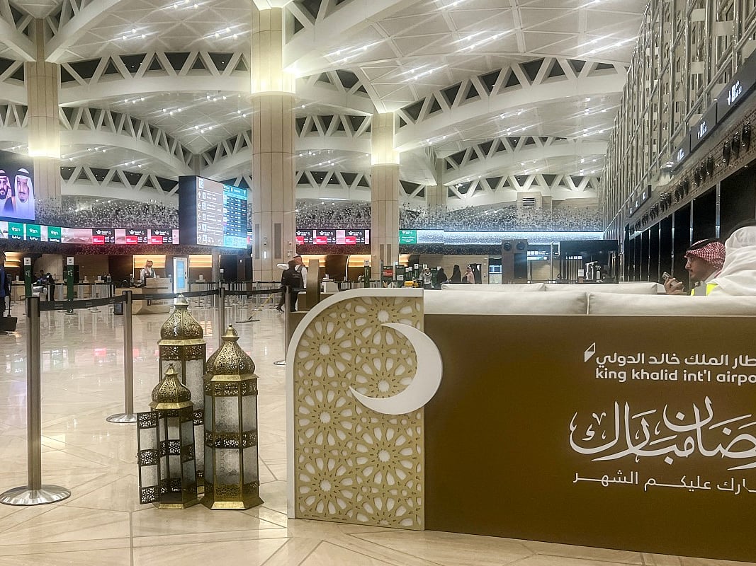  King Khalid International Airport in Riyadh 