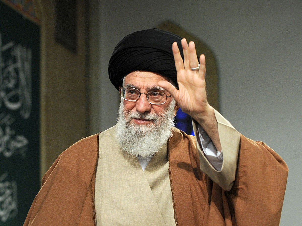 Iran's supreme leader Ayatollah Ali Khamenei.