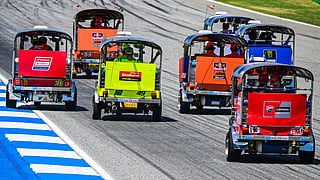 Watch: Tuk Tuk Challenge in all its glory at Thai GP