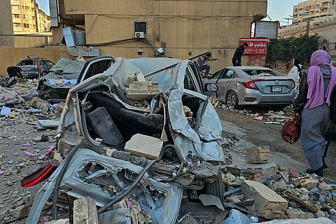 Aftermath of Israeli strikes leaves south Beirut in ruins