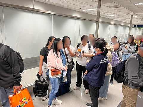 A  total of 57 Abu Dhabi-bound OFWs who were stranded at Hong Kong International Airport have safely returned to Manila on March 2, 2026