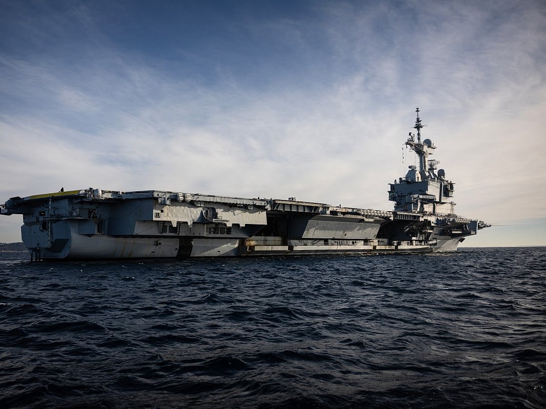 French aircraft carrier Charles-de-Gaulle