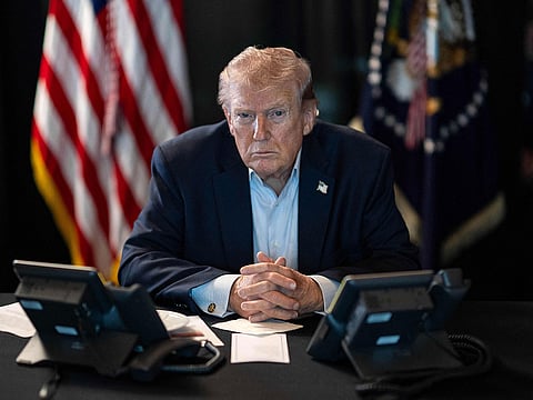 US President Donald Trump