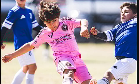 Messi's youngest son, Ciro Messi