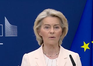 European Commission President Ursula von der Leyen. 