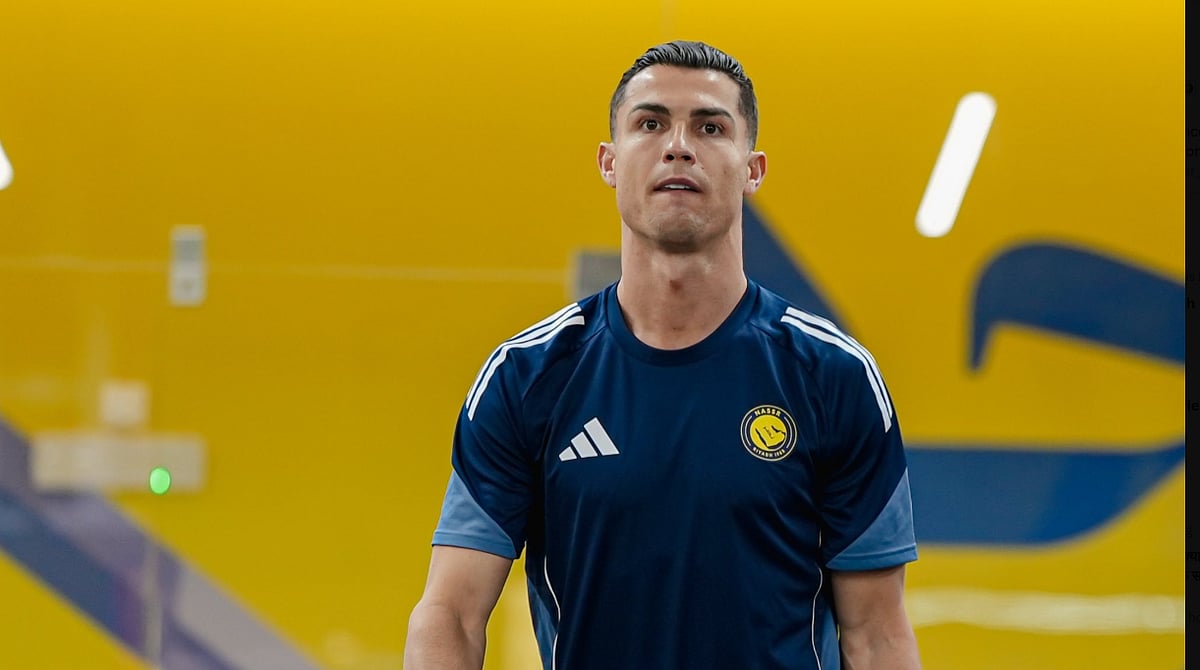 Ronaldo is still in Saudi Arabia