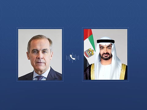 UAE President, Canada PM discuss regional escalation